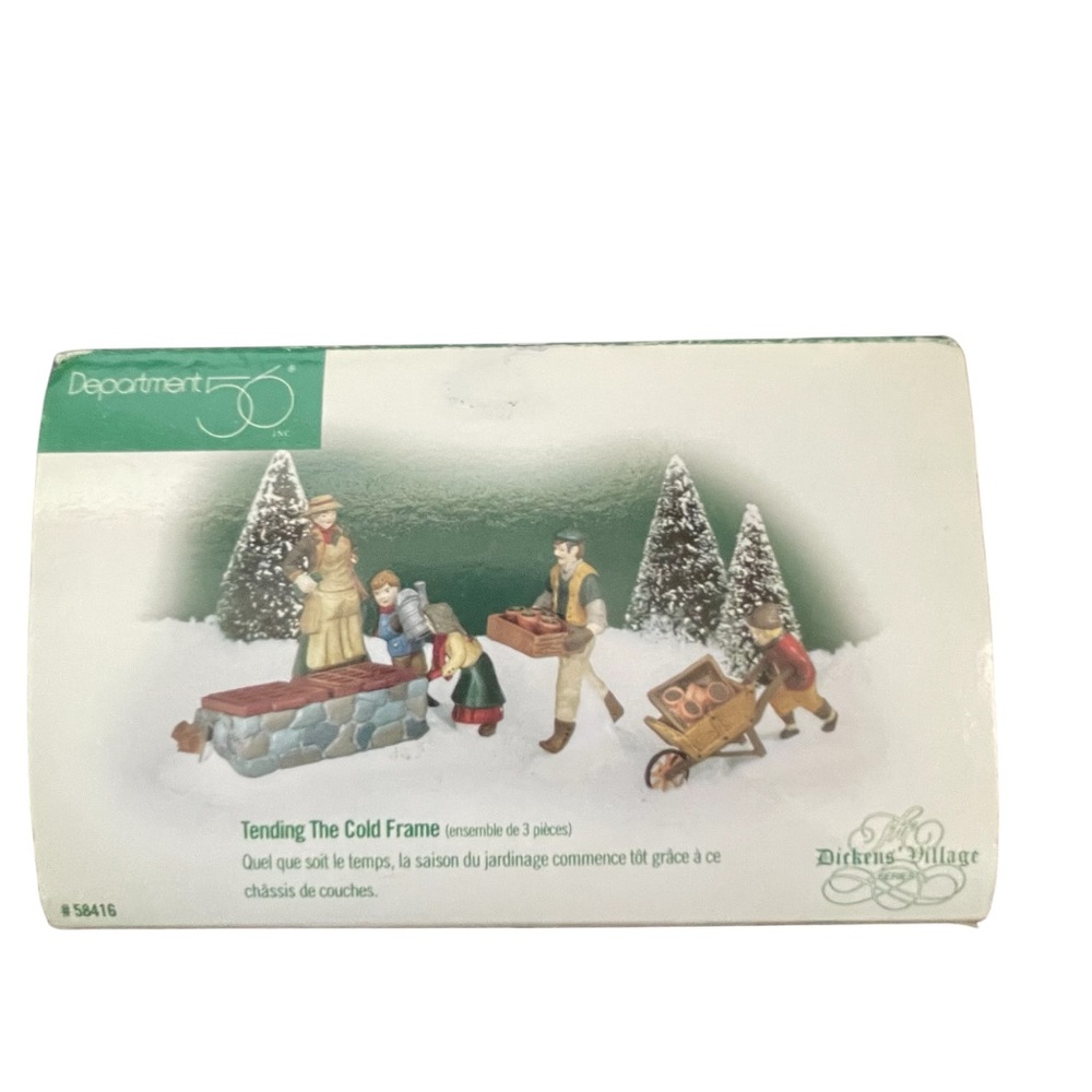 Dept 56 Dickens Village The Heritage Collection “Tending the Cold Frame”… - Picture 14 of 14